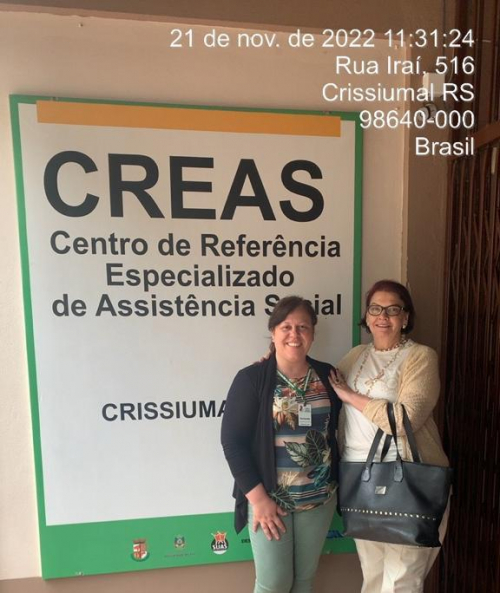 Guia Crissiumal - Notícias - Assistentes Sociais de Crissiumal receberam  visita da Fiscal do CRESS